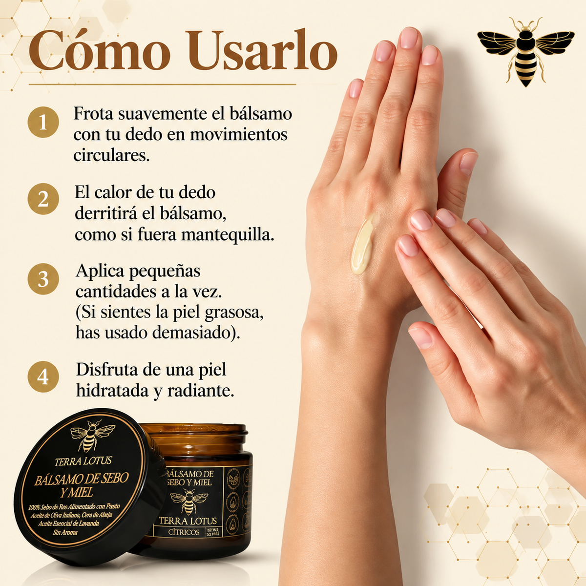 Terra Lotus | Sebo de Res y Miel